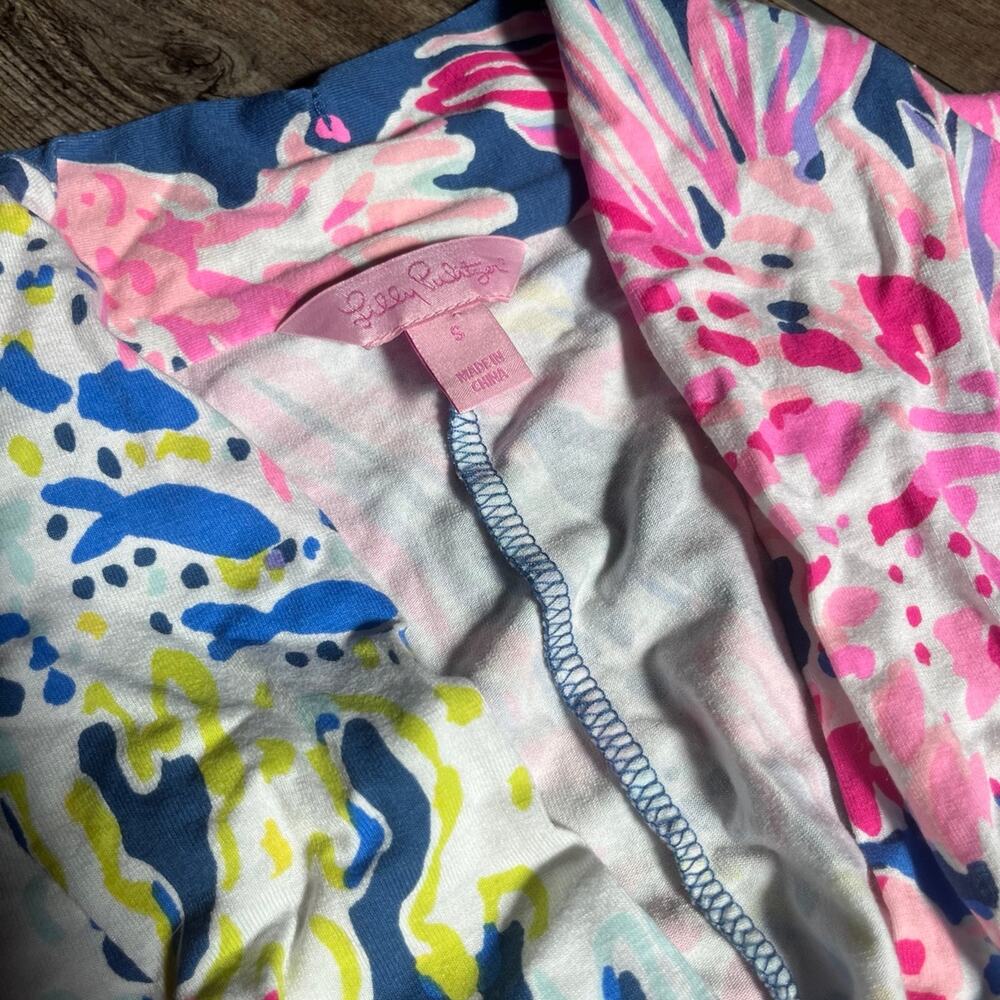 Lilly Pulitzer Margate Sunken‎ Treasure Indigo Dress Small - Picture 3 of 6